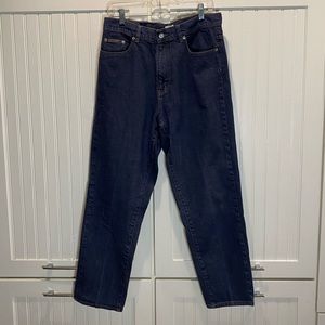 Calvin Klein High Waisted Straight Jeans - 12